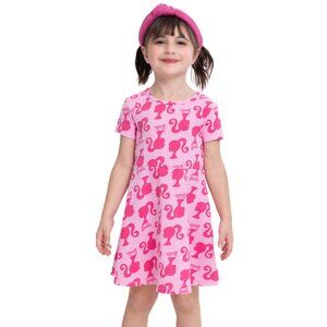 Barbie Toddler Girl Print Skater Dress, Sizes 2T-3T - NWT